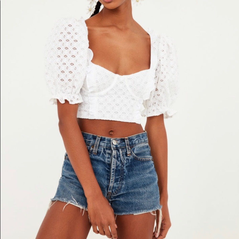 *NWT* For Love and Lemons Sand Dollar top